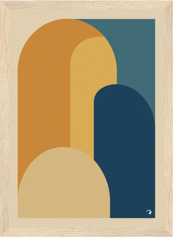 “Montagne Dorée” | Poster Premium Onda Studio – Image 2