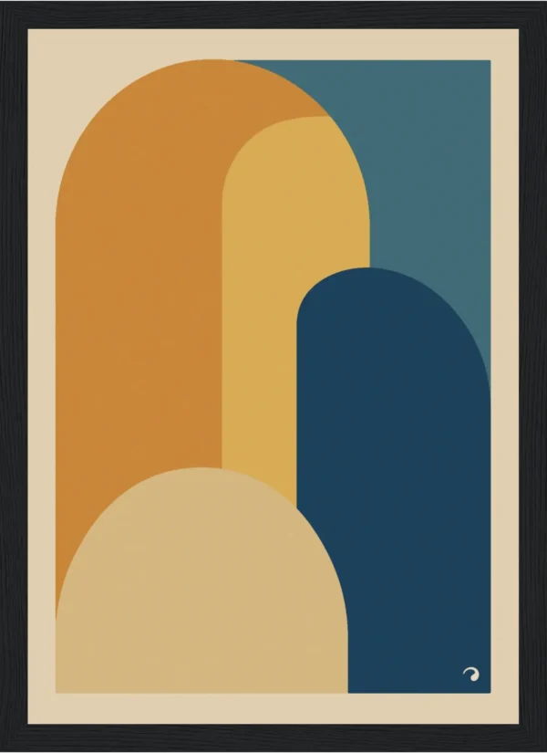 “Montagne Dorée” | Poster Premium Onda Studio – Image 3