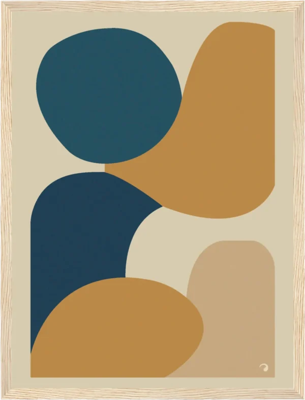 “Formes en Dialogue” | Poster Premium Onda Studio – Image 3