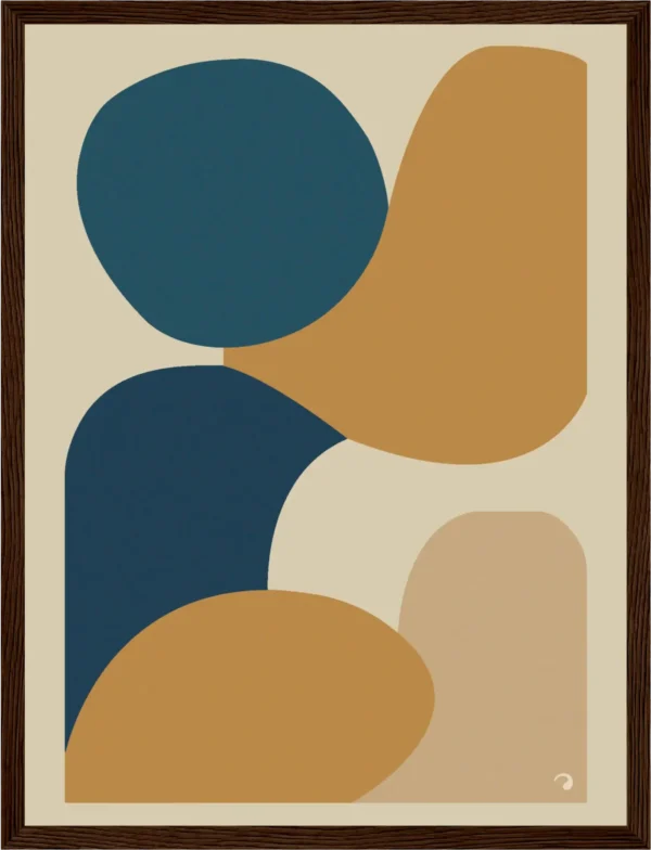 “Formes en Dialogue” | Poster Premium Onda Studio – Image 2